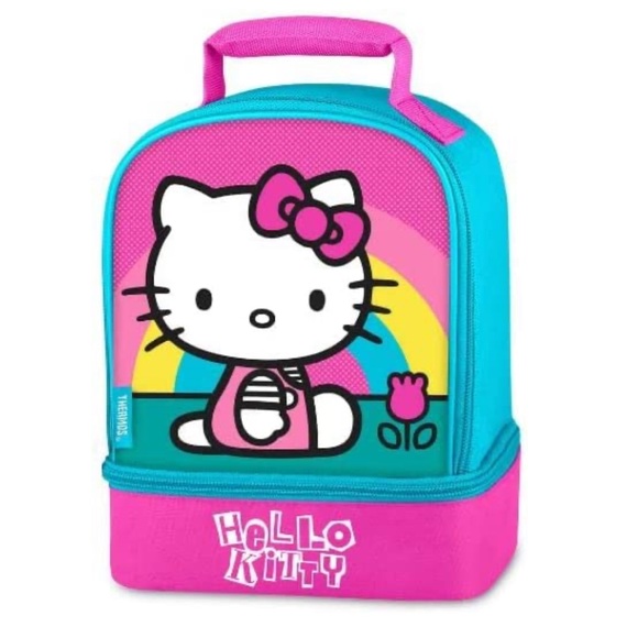 Hello Kitty | Thermos Kids Lunch Bag Insulated Lunch Bag & 12oz Thermos - Picture 2 of 4